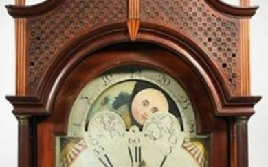 Fine Matthew Egerton Federal Tall Clock