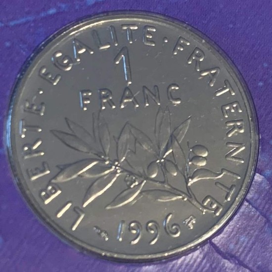 France - 1 Franc 1996 Semeuse