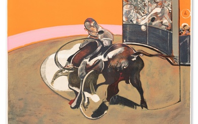 Francis Bacon Etude pour une corrida (d'après Study for a bullfight no. 1)
