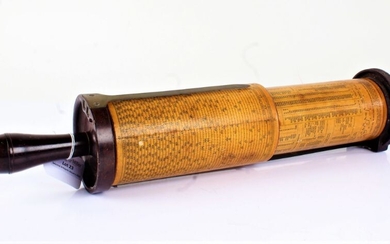 Fuller Calculator,of typical form with paper laid cylinders, signed brass Fuller Calculator Made
