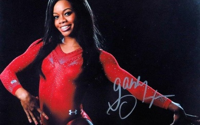Gabby Douglas Signed Autographed 11X14 Photo Team USA Gymnast Pose JSA