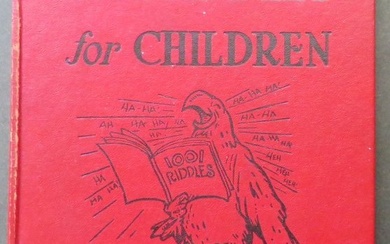 George Carlson, 1001 Riddles for Children, 1st Ed. Platt & Munk 1949