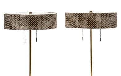 Gerald Thurston for Stiffel, Pair of Mid-Century Table Lamps