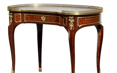 Gervais-Maximilien DURAND (1839-?) Fine Desk