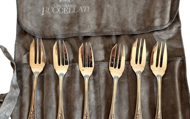 Gianmaria Buccellati Buccellati - Cutlery set (6) - Versailles - .925 silver