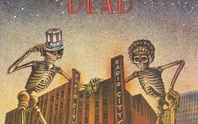 Grateful Dead Radio City Music Hall Poster