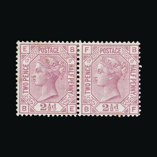Great Britain - QV (surface printed) : (SG 141) 1873-80 2½d ...