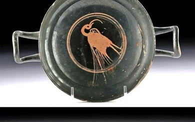 Greek Apulian Xenonware Kylix w/ Sea Bird