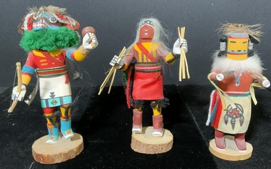 Group Lot Native American Kachina Dolls