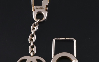 Gucci Single G and Interlocking GG Key Rings