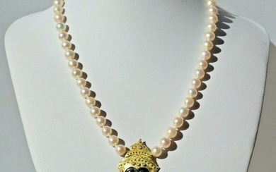 Handmade - 18 kt. Gold - Necklace with pendant - 0.25 ct Diamond - Diamonds