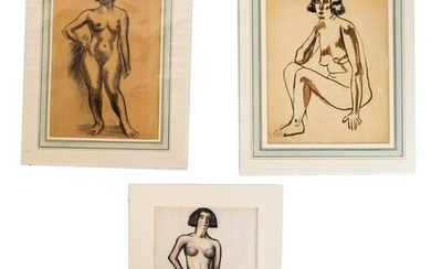 Hayley LEVER: Three Nudes - Drawings