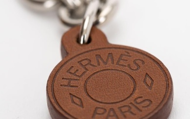 Hermes Gold Palladium Olga Leather Belt