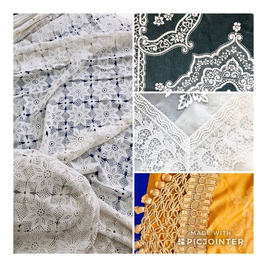 Home Kit (15) - Folk Art - Linen, Cotton, Silk - 50s-60s