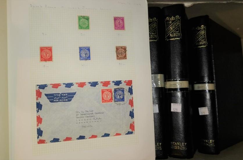ISRAEL - a collection of stamps and postal history from 1948...