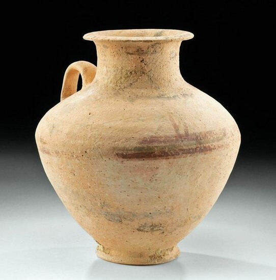 Impressive Holy Land Iron Age Pottery Amphora