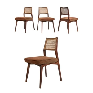 Jens Risom (Attr) - Cane & Walnut - Dining Chairs