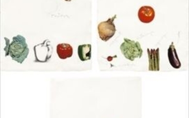 Jim Dine_Vegetables III/ V/ VII