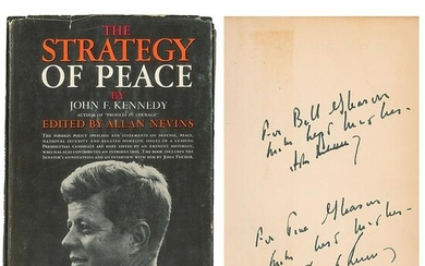 John F. Kennedy Twice-Signed Book