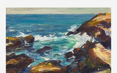 John Fulton Folinsbee (American, 1892–1972) Rocky Coast (Maine)