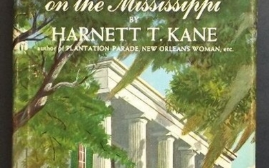 Kane, Natchez on the Mississippi, 1stEd 1947 illustrat.