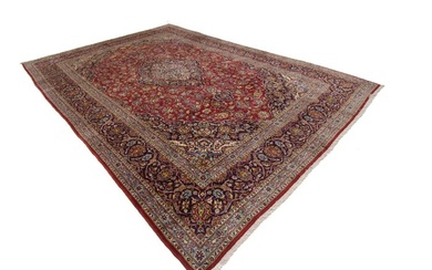 Kashan Kork Palastteppich - Carpet - 427 cm - 295 cm