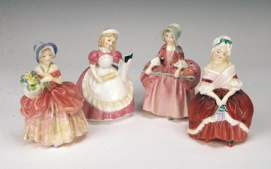LOT OF 4 ROYAL DOULTON FIGURINES