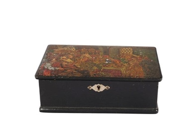 Lacquer box, Russia, 1900/20