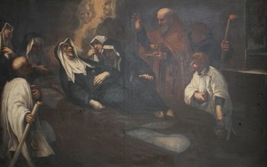 Lazzaro Baldi - Morte di Santa Chiara
