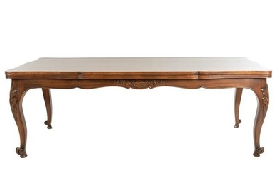 Louis XV Style Drawleaf Dining Table