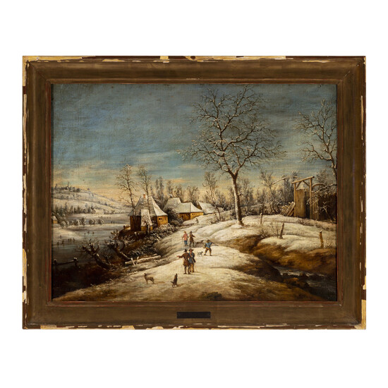 Lucas Van Uden (Anversa 1595 - 1672) cerchia/seguace Paesaggio...