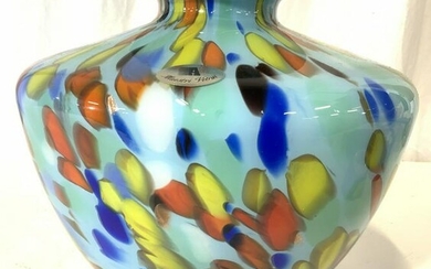 MAESTRI VETRAI Art Glass Vase
