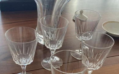 [MANETTE] Lot de verrerie comprenant un vase... - Lot 23 - Art Valorem