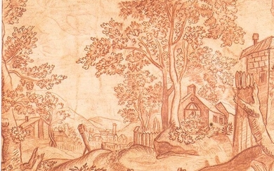 MATTHAEUS MERIAN THE ELDER (Basel, 1593 - Schwalbach, 1650) Landscape...