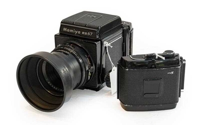 Mamiya RB67 Camera no.C59521 with Mamiya-Sekor C f3.8 127mm...