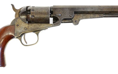 Manhattan .36 percussion revolver, serial number 64176 matching throughout, 6.5inch...