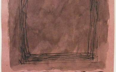 Mark Rothko (1903-1970) Ink & Wash Drawing