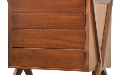 Mid Century Mahogany Dresser