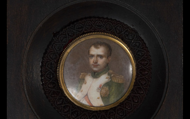 Miniature portrait of Joseph Bonaparte, French school of the early...