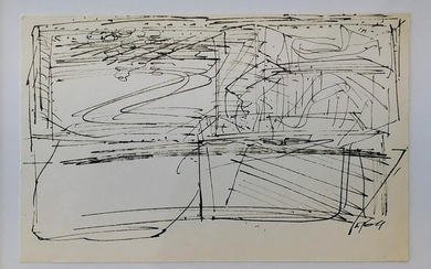 Moshe Kupferman 1926-2003 (Israeli) Untitled, 1964 ink