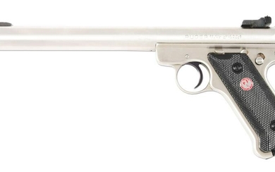 (N) RUGER MK II SEMI-AUTOMATIC PISTOL WITH GEMTECH
