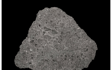 NWA 14729 Lunar Meteorite Slice Lunar (melt breccia) Northwest...
