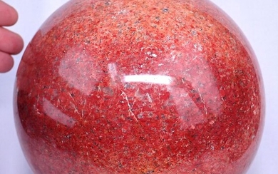 ** New Find ** Rare Red Dolomie Sphere - 170×170×170 mm - 7573 g