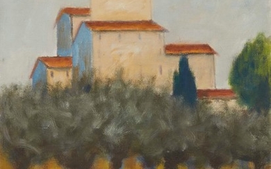 OTTONE ROSAI (Firenze 1895 - Ivrea 1957) Paesaggio 1956...