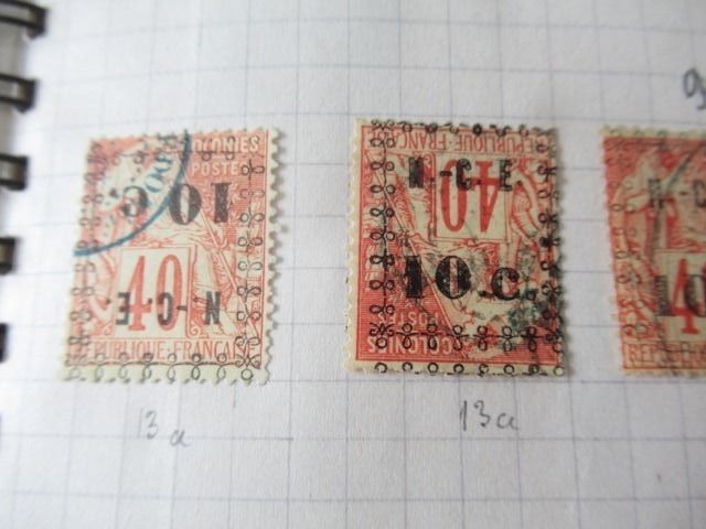 Old French colonies - Significant stock of stamps including Indochina.