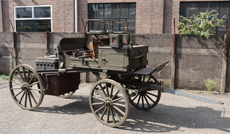 (-), Old kitchen wagon with 2 boilers, Interdance...