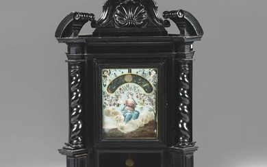 Orologio notturno in ebano, Italia XVII secolo