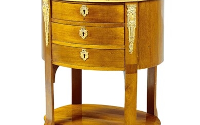 An Oval Side Table