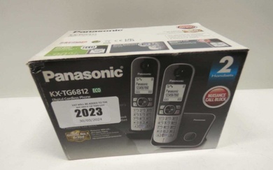 Panasonic KX-TG6812 digital cordless phone setCondition Report There is no...