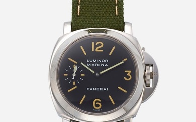 Panerai, 'Luminor Marina' stainless steel wristwatch, Ref. PAM00001 A Series